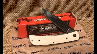 Marbles 579 my latest Sod Buster like quotworkquot knife [upl. by Jandy]