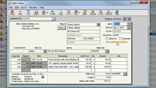 Viewing Related Transaction History in Sage 50 Accounting [upl. by Yelhs]