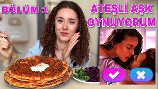 KAYSERİ YAĞLAMASI  ATEŞLİ AŞK HİKAYESİ OYNUYORUM EPISODE 1  MUKBANG [upl. by Suckow565]