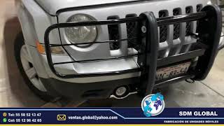 Tumbaburros para camioneta PATRIOT JEEP modelo 2021 2022 fabricación venta instalación burrera sdmgl [upl. by Aivitnahs]