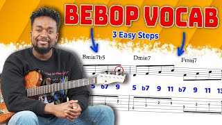 3 Steps for Bebop Soloing [upl. by Ainez201]