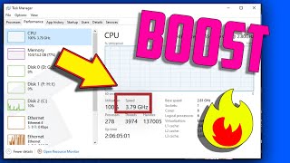 How to Boost Processor or CPU Speed in Windows 10 For Free 3 Tips [upl. by Niraj761]