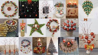 50 Christmas Decoration Craft Ideas Compilation [upl. by Bartram]