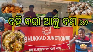 This Place is Famous Dahi Bara Only ₹25  Bhubaneswar  Street Food India  BHUKKAD JUNCTION [upl. by Arac]