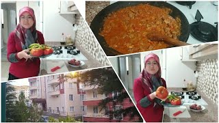 günlükvlog nevşehir saç tava ve pirinç pilavı yaptım damakları şenlendirecek bir lezzet suvermez [upl. by Chretien]