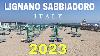 Lignano Sabbiadoro Italy  Urlaub 2023 [upl. by Wettam]