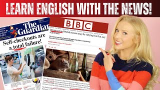 Learn English with the News Advanced Vocabulary Lesson from BBC News amp The Guardian [upl. by Anavrin]