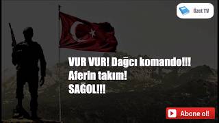 Komando Marşı  Bir Kar Yağar İnce İnce Sözleriyle [upl. by Tarrsus93]