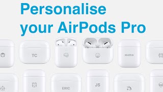 Unboxing ENGRAVED Apple AirPods Pro [upl. by Carolyne]