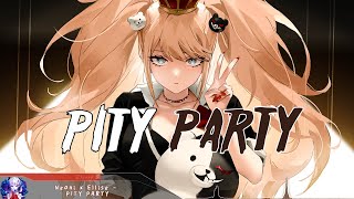 Nightcore  Pity Party  Lyrics [upl. by Odnarb]