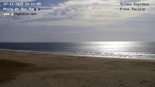 LIVECAM  Praia de São Torpes Sines Portugal [upl. by Arfihs]