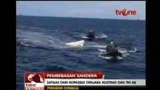 Indonesia Army attack Somali Pirates [upl. by Cut63]