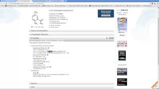 Searching for chemical information using MarvinSketch [upl. by Emse402]