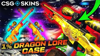 DRAGON LORE MININ CASE ACTIM Csgoskins Promo Code giveaway [upl. by Ylim]