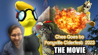 Chee Goes to Ponyville Ciderfest 2023 THE MOVIE [upl. by Endora]