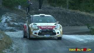 Test Sébastien Loeb DS3 WRC  Rallye Monte Carlo 2015 HD [upl. by Aube926]