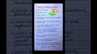 ಸ್ವಾತಂತ್ರ್ಯ ದಿನಾಚರಣೆ ಭಾಷಣ 2024 Independence day speech in kannada youtubeshorts [upl. by Finny589]