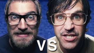 Epic Rap Battle Nerd vs Geek [upl. by Neik]