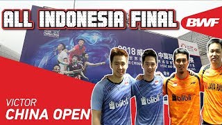 Final China Open 2019  Rekap Jelang MarcusKevin vs AhsanHendra All Indonesia Final [upl. by Irianat]