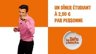 Un menu étudiant à moins 250 € [upl. by Nollie404]