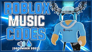 💎 50 NEW ROBLOX MUSIC CODESIDS DECEMBER 2023 🥶 WORKING✅ [upl. by Reibaj751]