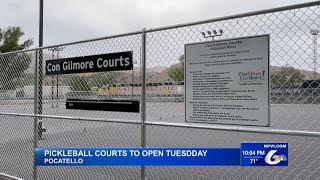 Pocatello Pickleball Courts Opening on Tuesday [upl. by Alehtse]