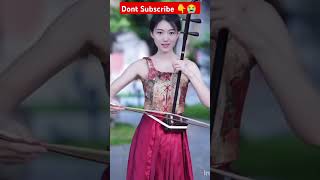 romantic Erhu music playing 😘😍❤️erhu erhumusic erhu playing sort video erhu [upl. by Huber]