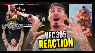 Tom Aspinall Reacts To UFC 305 😲 How is Dricus du Plessis So GOOD [upl. by Haneekas]