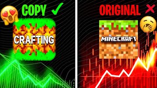 TOP 5 GAMES BETTER THAN A ORIGINAL MINECRAFT 😎 [upl. by Notslar153]