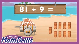 Meet the Math Drills  Division FREE  Preschool Prep Company [upl. by Killigrew]