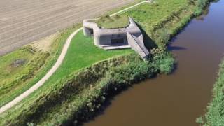 Landfront Vlissingen Atlantikwall drone [upl. by Aihcropal]