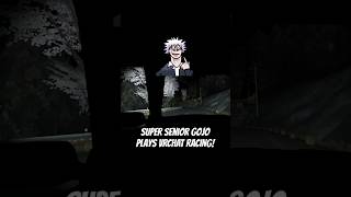 Super Senior Gojo Goes RACING IN VRChat [upl. by Anivram]