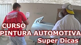 Pintura Automotiva  Curso Presencial [upl. by Andee82]