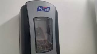 PURELL LTX12 TouchFree Hand Sanitizer Dispenser Quick Review [upl. by Edvard413]