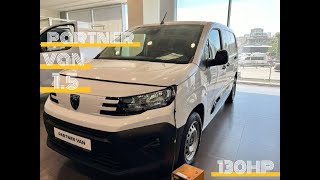 Peugeot Partner Van 15 130 HP Mükmmel bir iş Arkadaşı İnceleme [upl. by Marten]