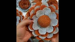 Gradient crunching soap flowers Satisfying ASMR Crunchy Soap soapasmr [upl. by Calore]