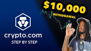 How To Withdraw Forex Profits Using Cryptocom  10000 Withdrawal [upl. by Hertzfeld]