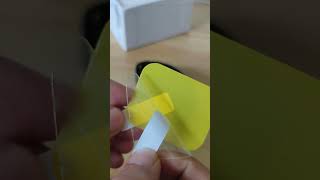 Screen guard for Noise Vivid Call 2 185 Smartwatch screen protector how to install tutorial shorts [upl. by Joiner]