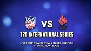 USA V Canada T20I Series 2024  Match 5 [upl. by Tosch]