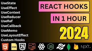 All React Hooks Explained in 1 Hour  React JS Hooks Interview Questions  React Hooks Crash Course [upl. by Lamond836]