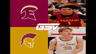 Hazelwood East vs 5 De Smet Missouri Class 5 District 3 Semifinals  FULL HIGHLIGHTS basketball [upl. by Notlek]