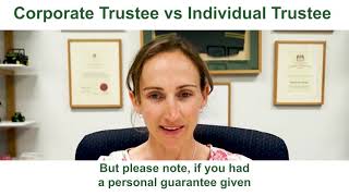 What is the Difference Between a Corporate Trustee and an Individual Trustee Australia 2021 [upl. by Amol]