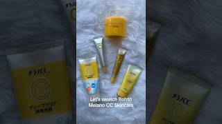 Vitamin C amp Rohto Melano CC Skincare shorts skincare [upl. by Anieral345]