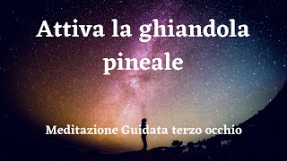 Sesto Chakra Terzo Occhio Energia Positiva Saggezza Lungimiranza Intuito Meditazione Guidata [upl. by Nove769]