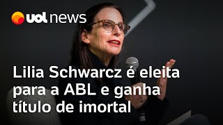 Lilia Schwarcz é eleita para a ABL e se torna 11ª mulher a ganhar título de imortal [upl. by Yelac]