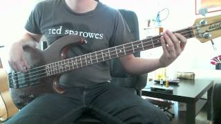 Deftones  Nosebleed Bass cover [upl. by Revorg]