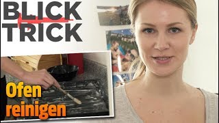 Backofen ohne Chemie reinigen PutzTipps I BLICKTrick I Life Hacks Küche [upl. by Coheman365]