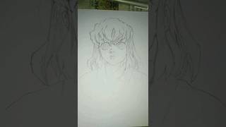 Part 1 Drawing an Anime Character  Pencil Sketch Tutorial crazyartist drawing shortvideo viral [upl. by Alahs87]