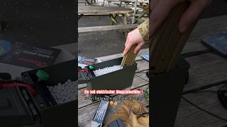 So eine Maschine braucht einfach jeder Airsofter 😍 airsoft airsoftshorts airsoftvideo [upl. by Rafi339]