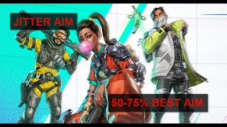 Jitter aim temp 20 Apex legends logitech [upl. by Sibie70]